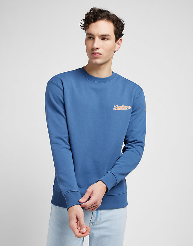 Core Sweatshirt in Drama Blue
