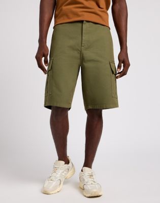 Cargo Short in Olive Green