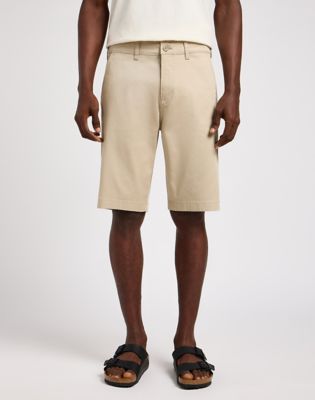 Regular Chino Short in Stone