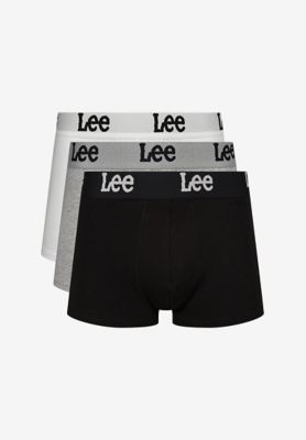 3-Pack Trunks in Black, Grey Marl & White