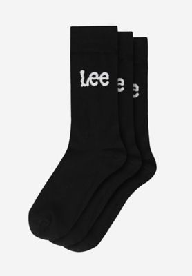 3-Pack Unisex Socks in Black