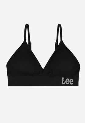 Bonds Seamless Comfy Crop Bra In Black