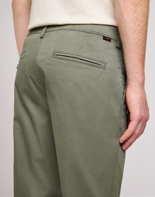 Women's High-rise Tapered Ankle Chino Pants - A New Day™ Olive Xl : Target