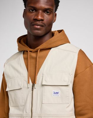 Utility Vest Men s Jackets Lee UK