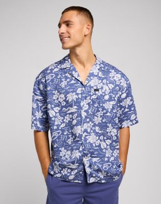 Camp Shirt in Surf Blue