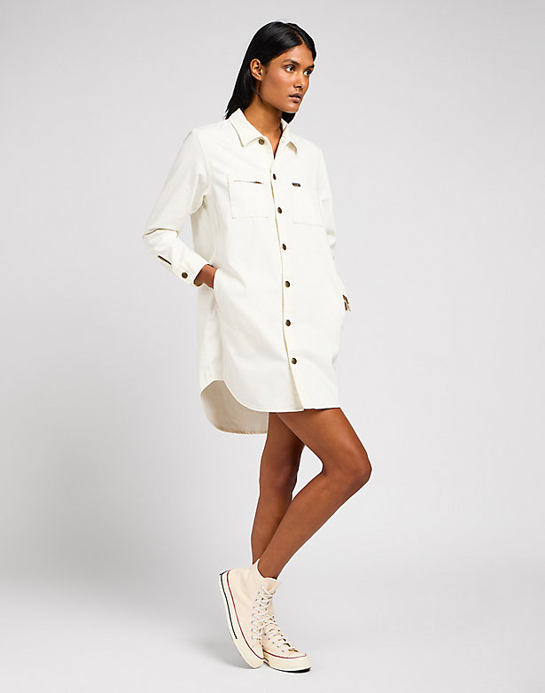Unionall Shirt Dress in Fever Pitch