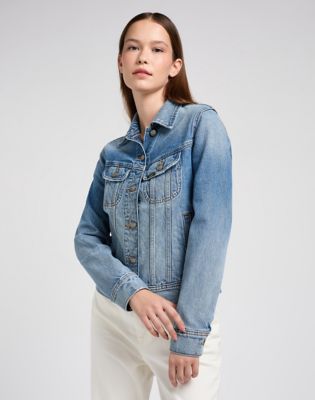 Women's Denim Trucker Jacket, Women's Coats & Jackets