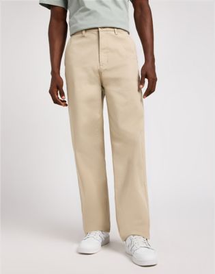 XX Chino Stay Loose Pants With Cropped Leg