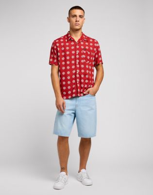 Short sleeve resort on sale shirt