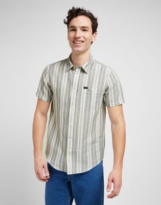 Short Sleeve Leesure Shirt in Summit