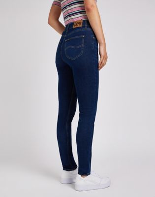 Ultra Lux Comfort Skinny Jean in Deepest Dark alternative view 3