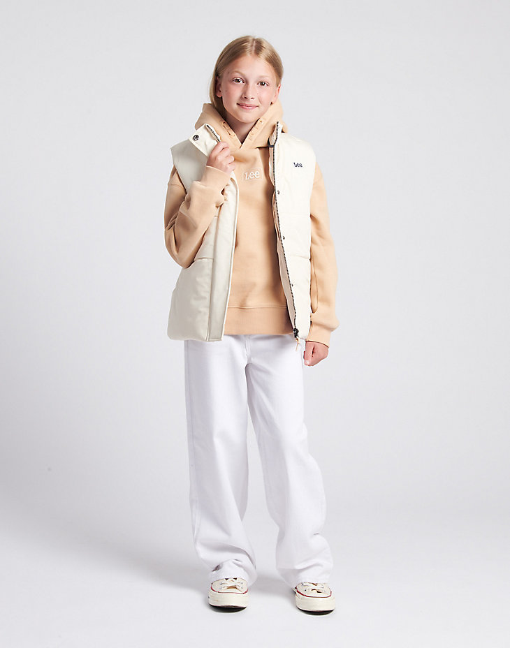 Gilet Puffer in Pearled Ivory alternative view 3