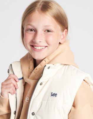 Gilet Puffer in Pearled Ivory alternative view 5