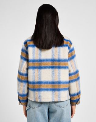 Cropped Wool Jacket in Midcentury alternative view