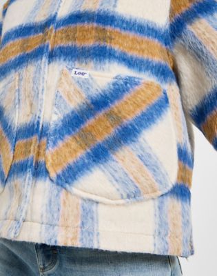 Cropped Wool Jacket in Midcentury alternative view 4