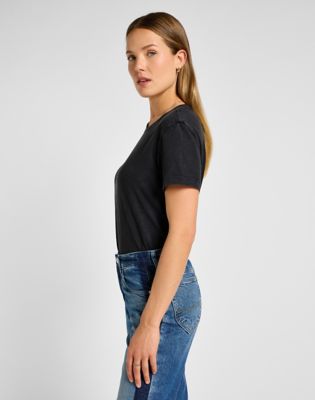Regular Perfect Tee in Unionall Black alternative view 3