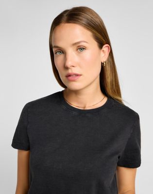 Regular Perfect Tee in Unionall Black alternative view 6