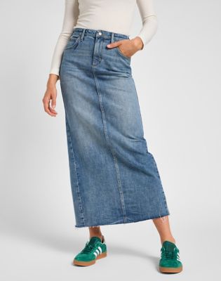 Back Slit Maxi Skirt in Set Free alternative view 4