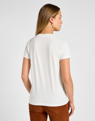 Small Logo Tee:Ecru:XS alternative view