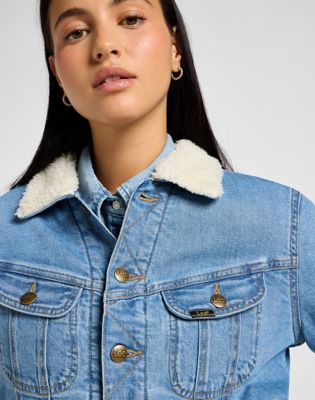 Sherpa Rider Jacket in Blue Voyage alternative view 4