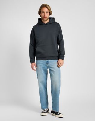 Core Relaxed Hoodie in Washed Black alternative view 2