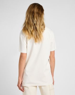 Workwear Tee in Ecru alternative view 4