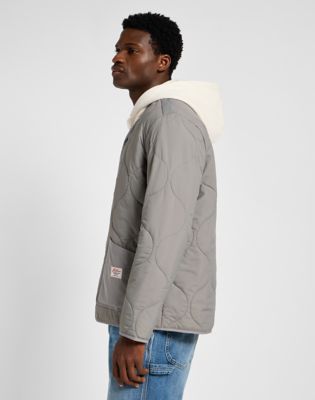 Quilted Liner Jacket in Hd Lee Gray alternative view 3