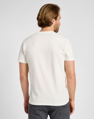 Short Sleeve Frontier Tee in Ecru alternative view