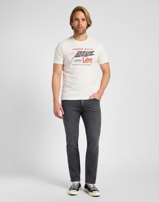 Short Sleeve Frontier Tee in Ecru alternative view 2