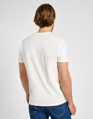 Short Sleeve Utility Artist Tee in Ecru alternative view