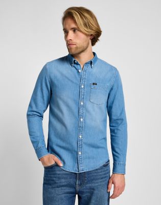 Button down shirt and jeans hotsell