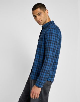 Button Down Shirt in Blue alternative view 3