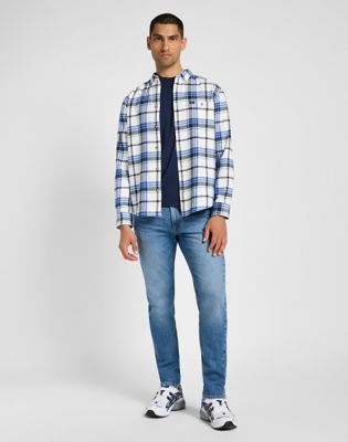 Riveted Shirt in White alternative view 2