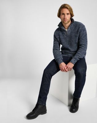 Half Zip Knit | Men | Lee®