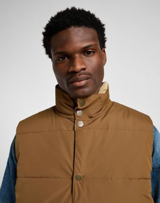 Reversible Western Puffer Jacket in Sand alternative view 4