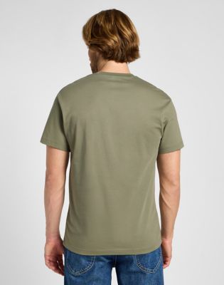 Short Sleeve Relaxed Tee in Mercantile Green alternative view
