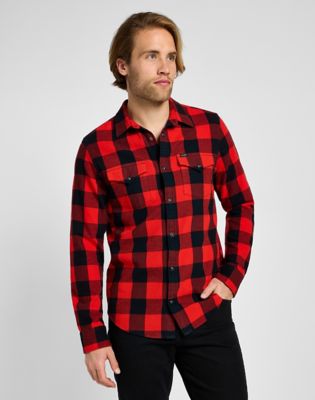 Regular Western Shirt Shirts Lee