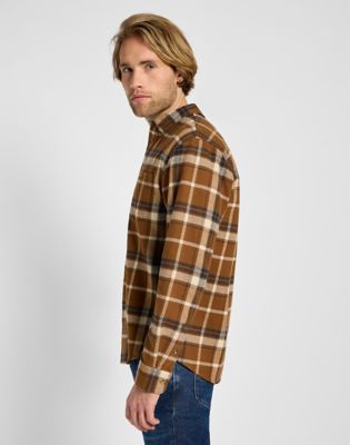 Riveted Shirt in Brown alternative view 3