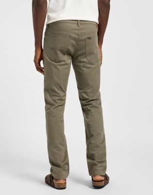 Daren Zip Fly Non Denim in Mercantile Green alternative view