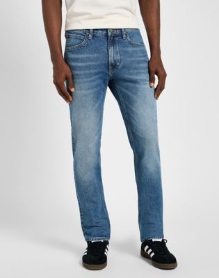 Lee jeans luke slim tapered fit jeans best sale