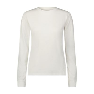 Long Sleeve Regular Twin Pack Tees in White & Black alternative view 6