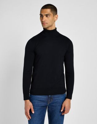 Regular Turtle Neck in Black main view