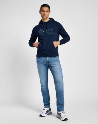 Seasonal Hoodie in Inky Blue alternative view 2