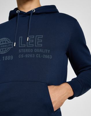 Seasonal Hoodie in Inky Blue alternative view 4