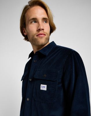 Workwear Overshirt in Rivet Navy alternative view 4