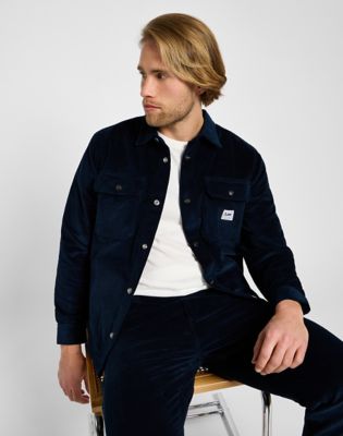 Workwear Overshirt in Rivet Navy alternative view 5