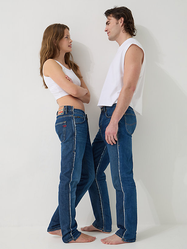 Men's DIESELOVES LEE® Straight Jean 03 in Medium Blue