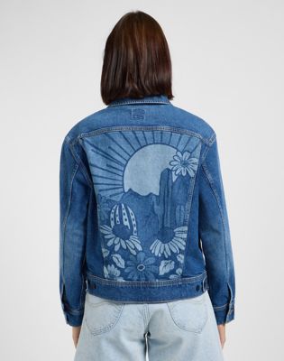 Loose Rider Jacket in Tumbling Sky alternative view 2