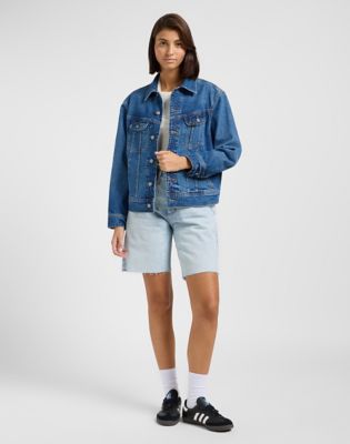 Loose Rider Jacket in Tumbling Sky alternative view 3