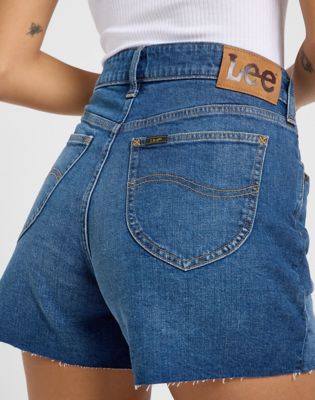 Loose Slouch Short in Ocean Dive alternative view 6